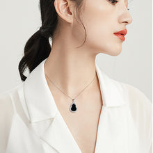 Natural Jade Pendant Silver Hulu Jadeite Pendant