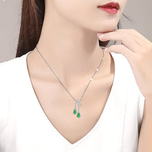 Natural Jade Pendant Silver Hulu Jadeite Pendant