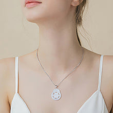 Natural Jade Pendant Silver Jadeite Pendant
