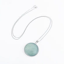 Natural Jade Pendant Silver Jadeite Pendant