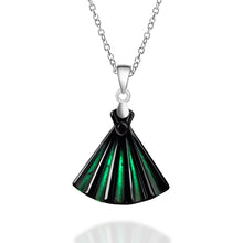 Natural Jade Pendant Silver Jadeite Pendant