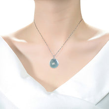 Natural Jade Pendant Silver Jadeite Pendant