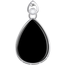 Natural Jade Pendant Silver Jadeite Pendant