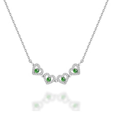 Natural Jade Pendant Silver Jadeite Pendant