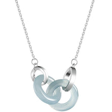 Natural Jade Pendant Silver Loop Jadeite Pendant