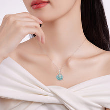Natural Jade Pendant Silver Ruyi Jadeite Pendant