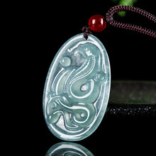 Natural Jade Pendant Snake Jadeite Pendant