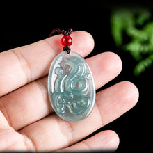 Natural Jade Pendant Snake Jadeite Pendant