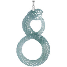 Natural Jade Pendant Snake Jadeite Pendant