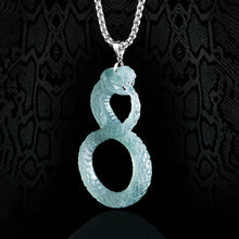 Natural Jade Pendant Snake Jadeite Pendant