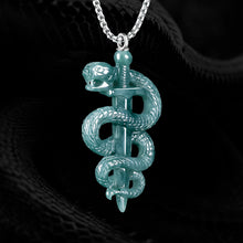 Natural Jade Pendant Snake Sword Jadeite Pendant