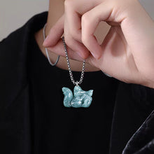 Natural Jade Pendant Squirrel Jadeite Pendant