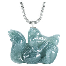 Natural Jade Pendant Squirrel Jadeite Pendant