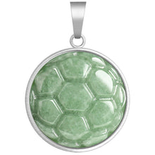 Natural Jade Pendant Steel Jadeite Pendant