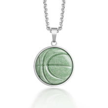 Natural Jade Pendant Steel Jadeite Pendant