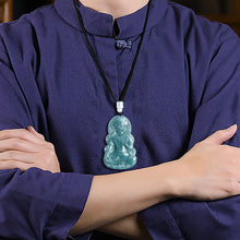 Natural Jade Pendant Tara Guanyin Jadeite Pendant