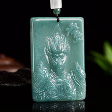 Natural Jade Pendant The Monkey King Jadeite Pendant