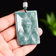Natural Jade Pendant The Monkey King Jadeite Pendant