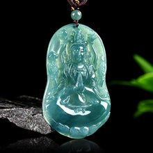Natural Jade Pendant ThousandArmed Guanyin Jadeite Pendant