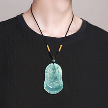Natural Jade Pendant ThousandArmed Guanyin Jadeite Pendant