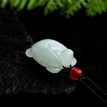 Natural Jade Pendant Turtle Jadeite Pendant