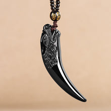 Natural Jade Pendant Wolf's Tooth Jadeite Pendant