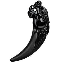 Natural Jade Pendant Wolf's Tooth Jadeite Pendant