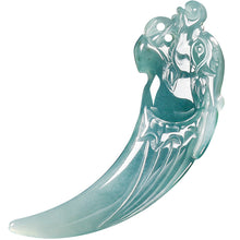 Natural Jade Pendant Wolf's Tooth Jadeite Pendant