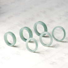 Natural Jade Ring Jadeite Band Ring