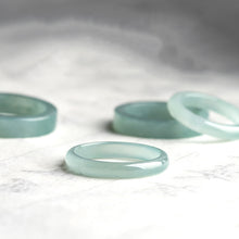 Natural Jade Ring Jadeite Band Ring