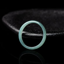 Natural Jade Ring Jadeite Band Ring