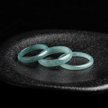 Natural Jade Ring Jadeite Band Ring
