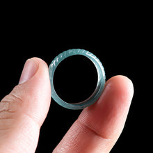 Natural Jade Ring Jadeite Band Ring