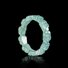 Natural Jade Ring Jadeite Band Ring