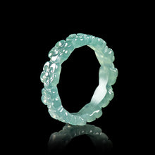 Natural Jade Ring Jadeite Band Ring
