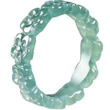 Natural Jade Ring Jadeite Band Ring