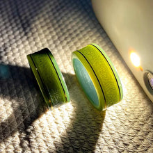 Natural Jade Wedding Band Nephrite Gold Jade Engagement Ring