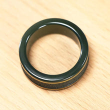 Natural Jade Wedding Band Nephrite Gold Jade Engagement Ring