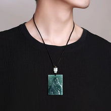 Natural Jade Pendant Priest Jadeite Pendant