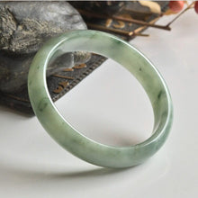 Natural Jade Bangle Oval Jadeite Bangle