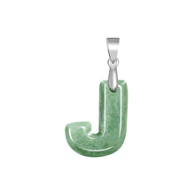 Natural Jade Pendant Letter Jadeite Pendant
