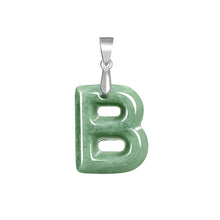 Natural Jade Pendant Letter Jadeite Pendant