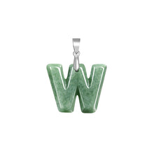 Natural Jade Pendant Letter Jadeite Pendant