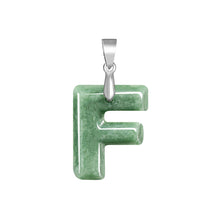 Natural Jade Pendant Letter Jadeite Pendant