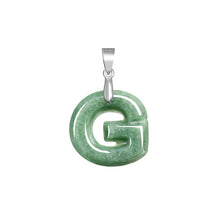 Natural Jade Pendant Letter Jadeite Pendant