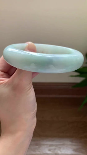 Natural Jade Bangle Jadeite Bangle Internal Diameter 63.5mm
