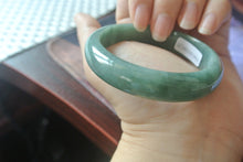 Natural Jade Bangle Jadeite Bangle Internal Diameter 53.5mm BER113