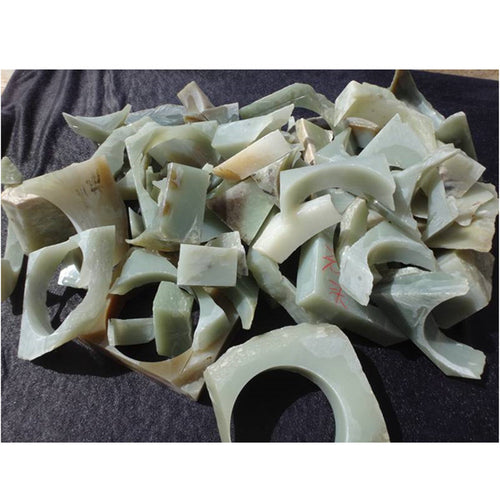 Natural jade rough Chinese Kunlun nephrite jade raw