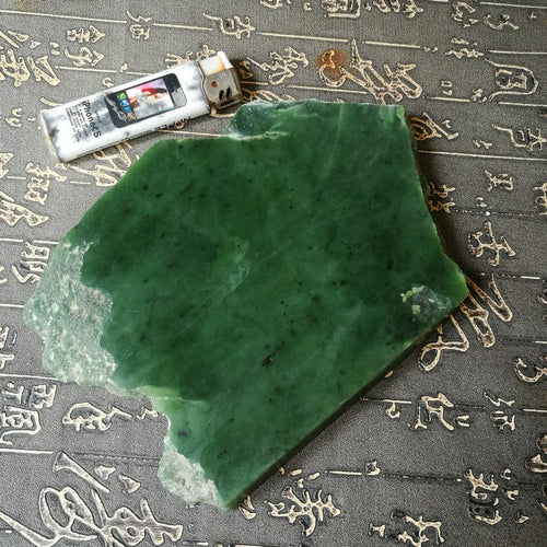 Natural jade rough Chinese Kunlun nephrite jade raw