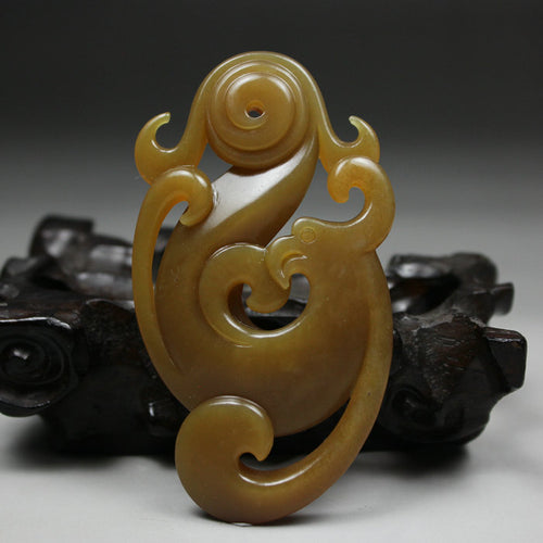 Natural jade carving Chinese Kunlun nephrite jade collectibles